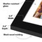 Americanflat 8x10 Double Picture Frame - Displays Two 4x6 Photos or Artwork - Shatter Resistant Glass - Adjustable Hardware for Horizontal or Verticle Display - Includes Easel